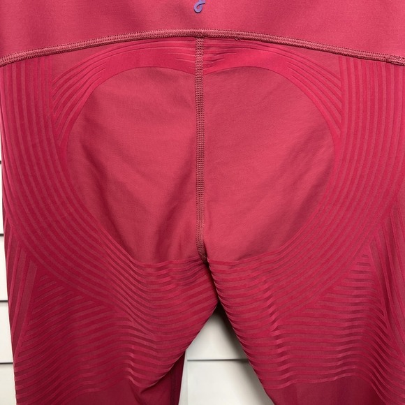 Fanka Body Sculpt Reversible High Rise Leggings Womens Size Small Baked Apple - Picture 11 of 13